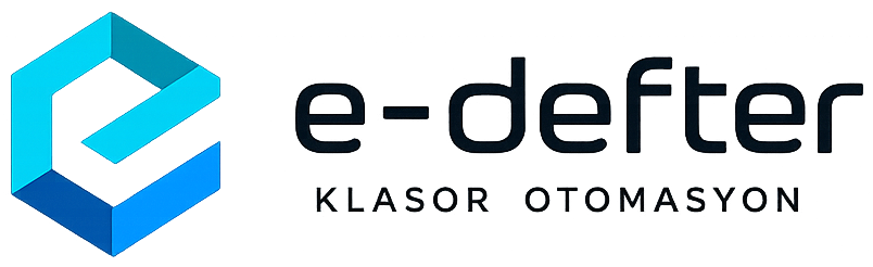 e-Defter Klasör Otomasyonu